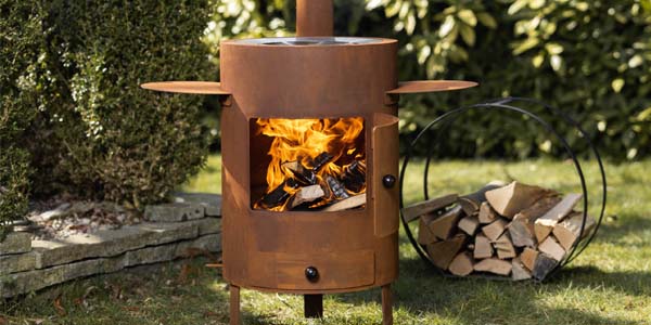 Feu Du Jardin Wave ulkotakka ja grilli